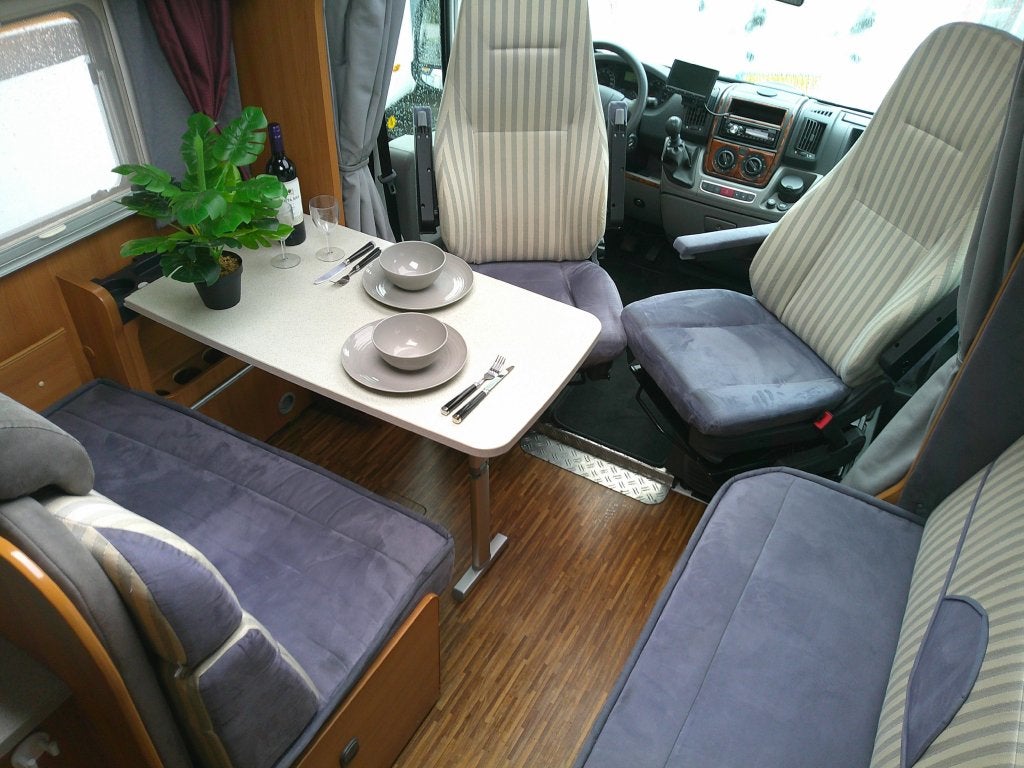 Dethleffs T 6501, Caravans en Kamperen, Koelkast, Ringverwarming, Fiat, Bedrijf