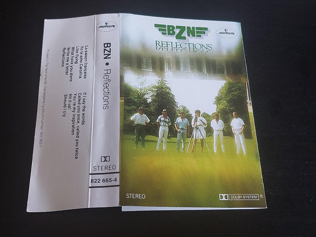 BZN - REFLECTIONS (MC), Cd's en Dvd's, Cassettebandjes, 1 bandje, Ophalen of Verzenden, Zo goed als nieuw, Origineel