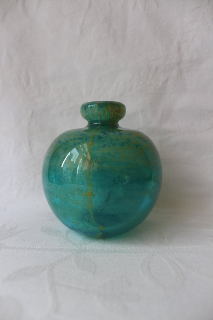 Vintage Malta glas Mdina vaasje, Ophalen of Verzenden