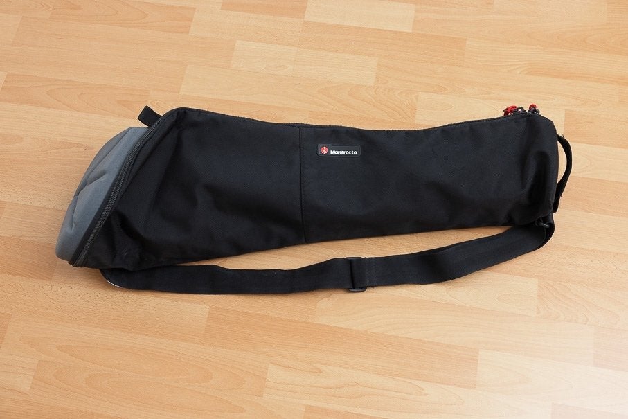 Manfrotto Statieftas MBAG80, 125 cm of minder, Zo goed als nieuw, Manfrotto, Inclusief draagtas