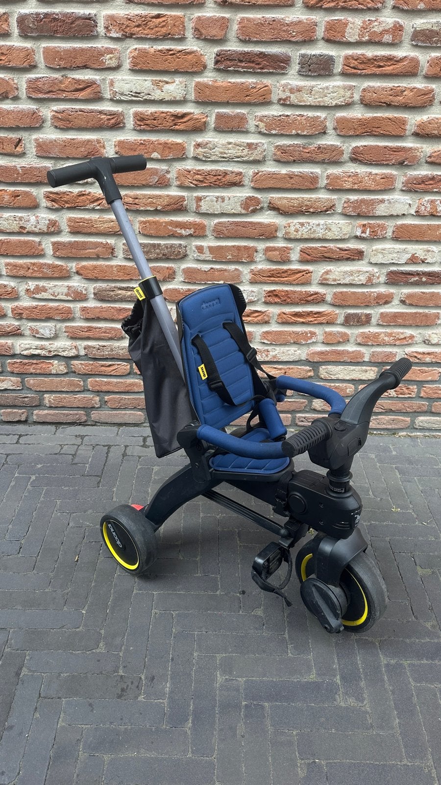 Doona loopfiets donkerblauw, Ophalen of Verzenden, Zo goed als nieuw, Minder dan 16 inch