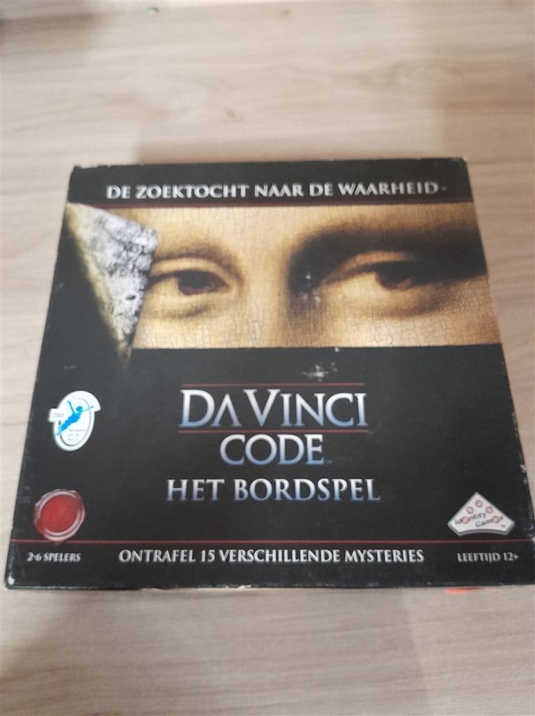 de da vinci code het borspel - davinci code - s4996, Verzenden, Zo goed als nieuw
