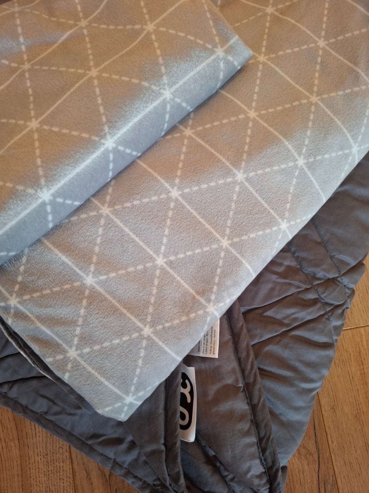 Verzwaringsdeken 3,5 kilo 100x150cm met hoes en kussensloop, Ophalen, Overige merken, Gebruikt, Overige typen