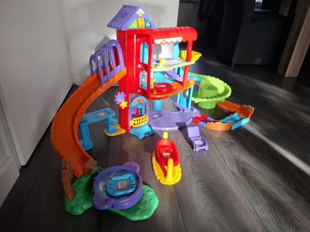 VTech zoef zoef dieren Speelhuis met Glijbaan, Ophalen, Gebruikt, Jongen of Meisje