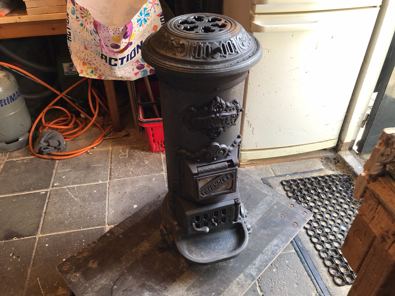 houtkachel, Ophalen of Verzenden, Zo goed als nieuw, Hout, Houtkachel