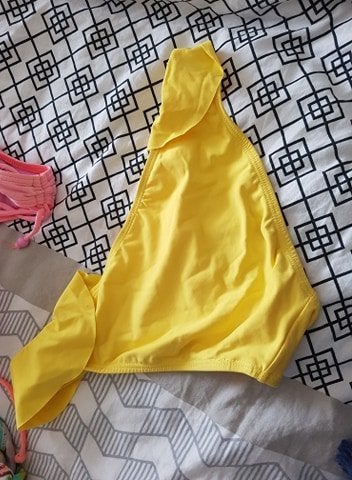 Geel bikini broekje maat 36, Ophalen of Verzenden, Zo goed als nieuw, Geel, Bikini