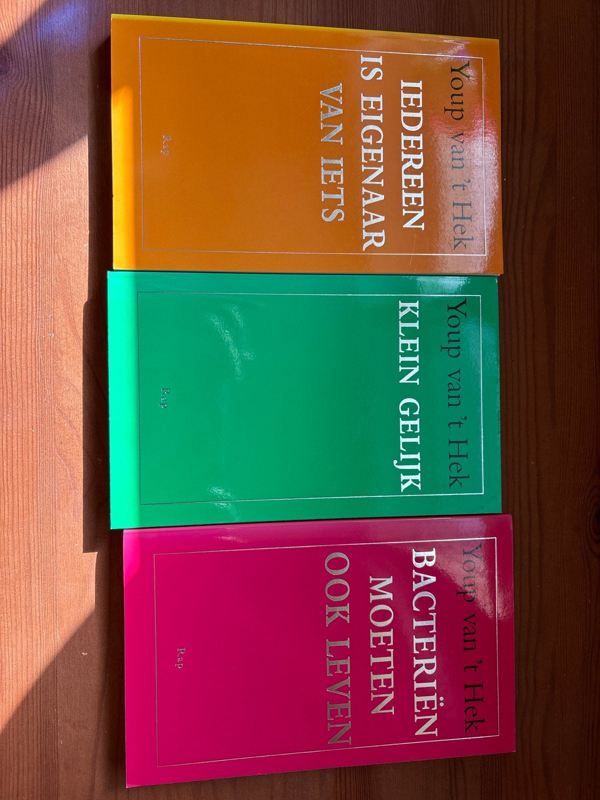 Youp van 't Hek Boeken: Iedereen, Klein Gelijk, Bacteriën, Ophalen, Nieuw, Anekdotes en Observaties