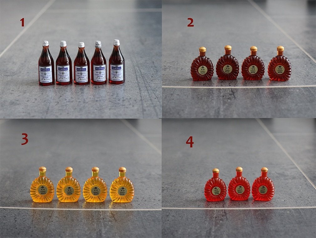 Flesje in miniatuur nieuw voor poppenhuis 1:12 - 2, Ophalen of Verzenden, Nieuw, Decoratie