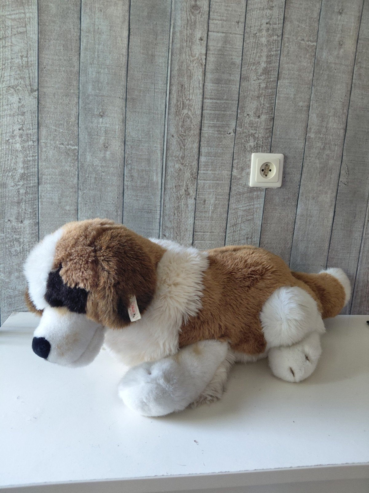 Steiff Sint Bernard, Ophalen of Verzenden, Zo goed als nieuw, Overige typen