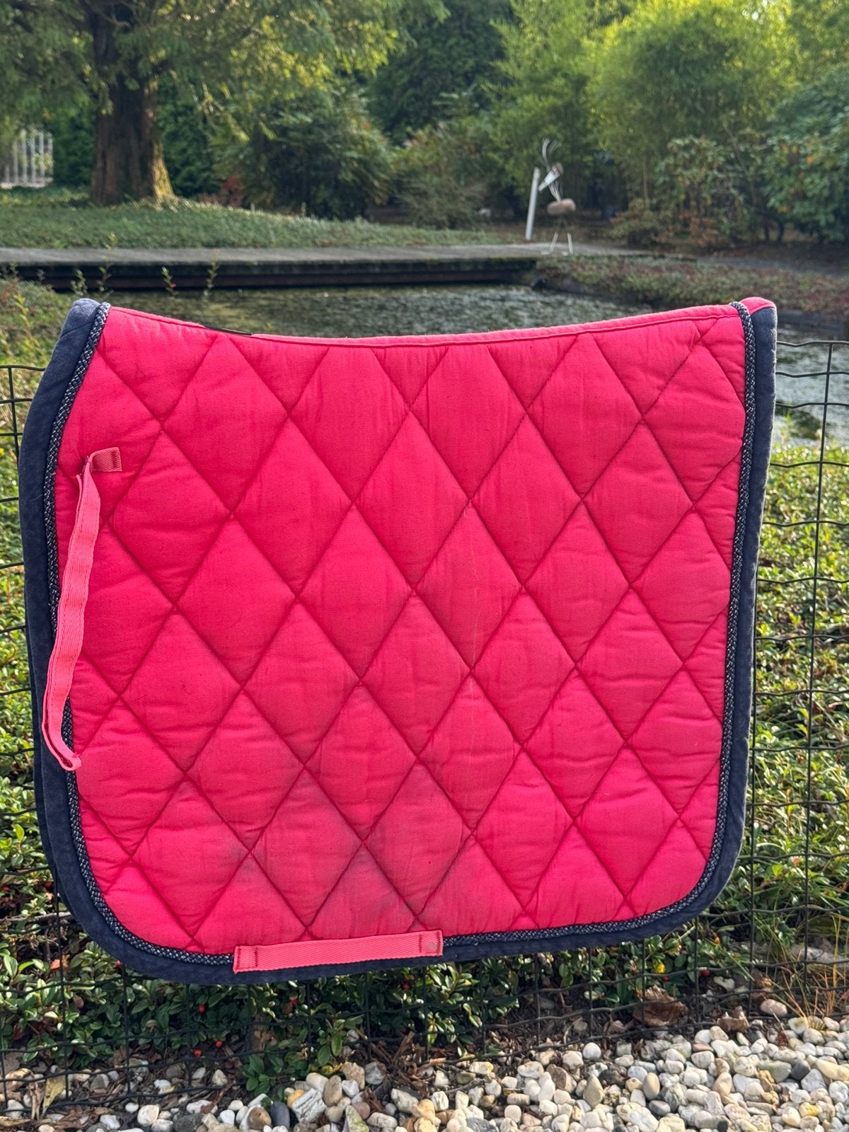 BR dressuurdekje, Dieren en Toebehoren, Full (L), Dressuurdekje, Ophalen of Verzenden, Roze