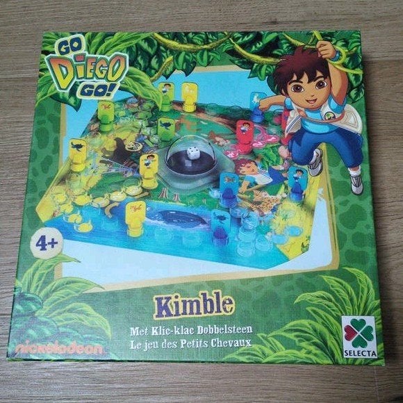 Kimble (Mens-Erger-Je-Niet) Diego 4+, Hobby en Vrije tijd, Ophalen, Zo goed als nieuw