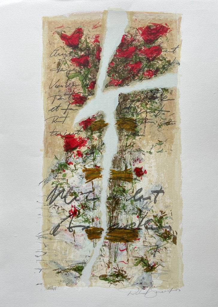 Zeefdruk Richard Smeets  ZOMEROPRUIMING, Antiek en Kunst, Kunst | Litho's en Zeefdrukken, Gesigneerd, Verzenden, Zeefdruk