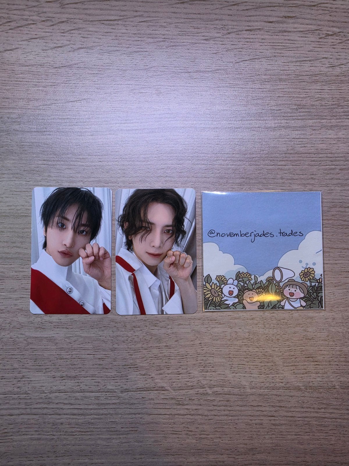 Ateez x Aniteez in the Calling 100k purchase benefit photoca, Verzenden, Zo goed als nieuw, Foto of Kaart