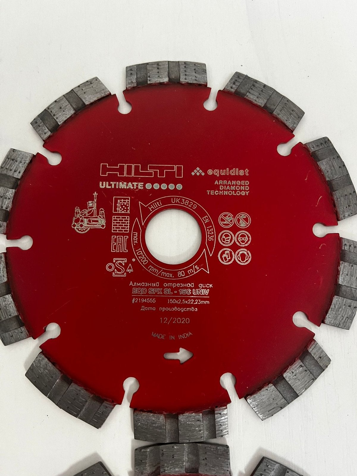HILTI SPX-SL diamantschijf, Ophalen of Verzenden, Zo goed als nieuw, Minder dan 700 watt, Haakse handslijpmachine