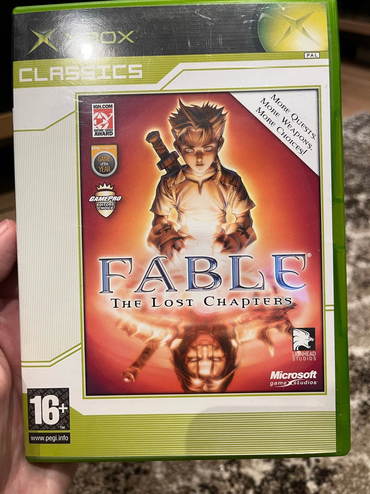 Fable: The Lost Chapters - Xbox Classics (PAL), 1 speler, Ophalen of Verzenden, Zo goed als nieuw, Role Playing Game (Rpg)