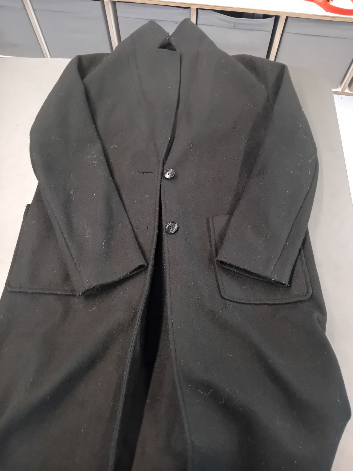 Primark Zwarte Lange Jas Maat S, Ophalen, Primark, Zwart, Maat 36 (S)
