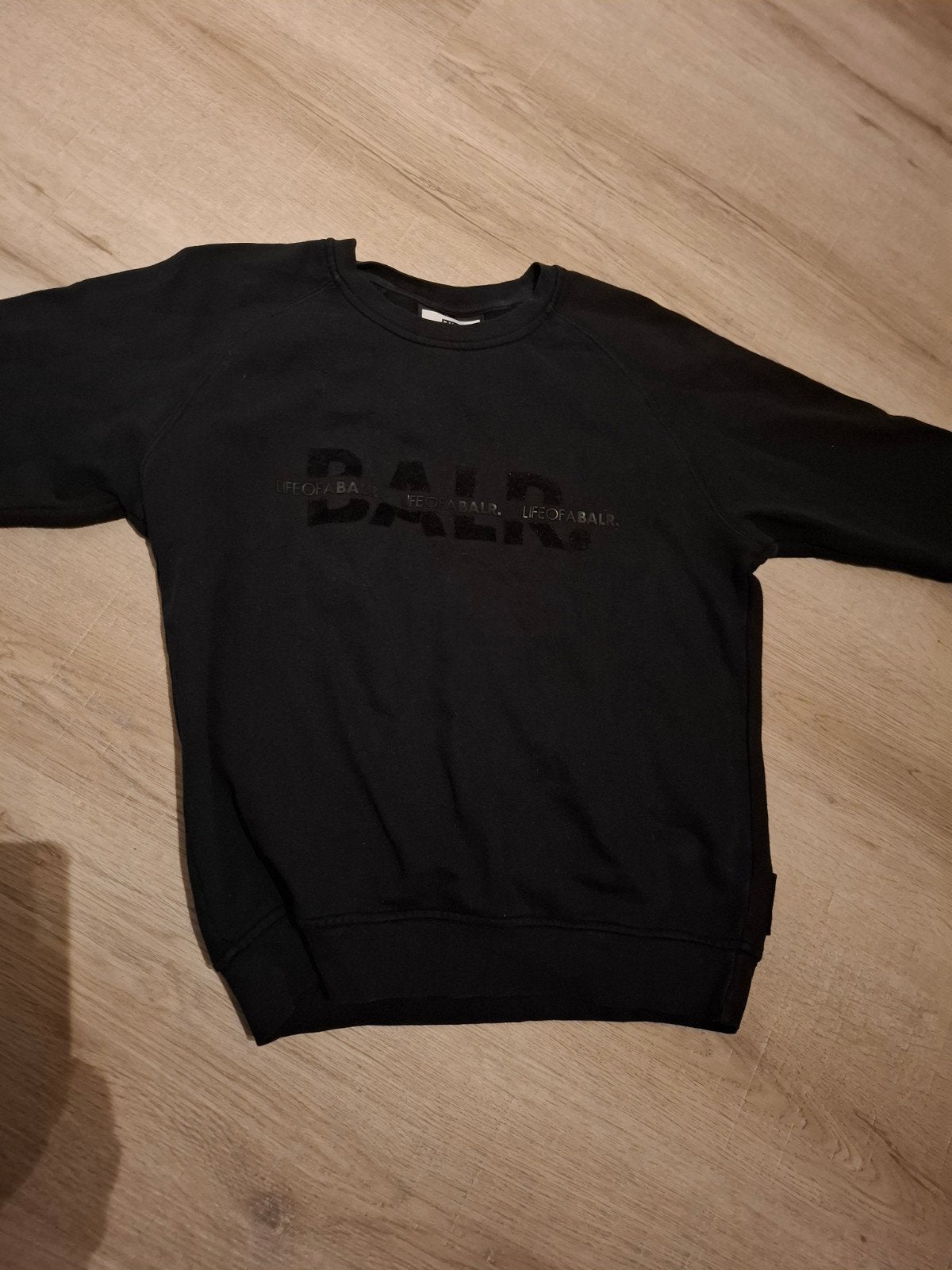 BALR. HEREN SWEATHER MAAT S ZWART, Zwart, Ophalen of Verzenden, Zo goed als nieuw, BALR.