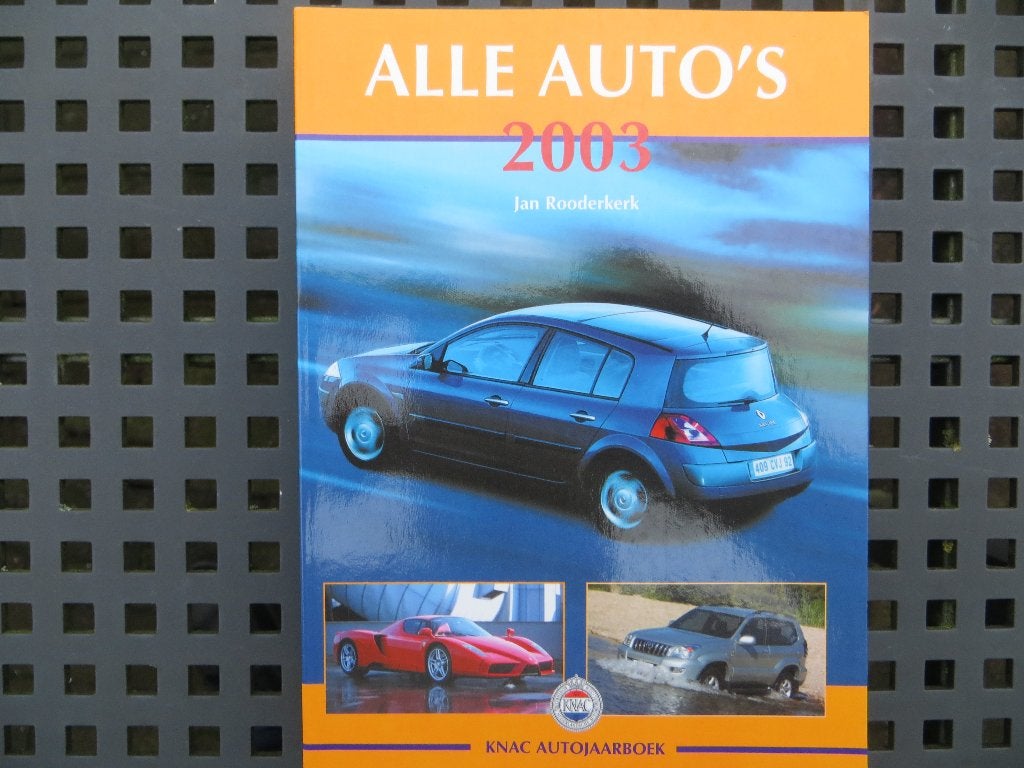 KNAC Autojaarboek: Alle Auto’s 2003, Ophalen of Verzenden, Nieuw, Algemeen