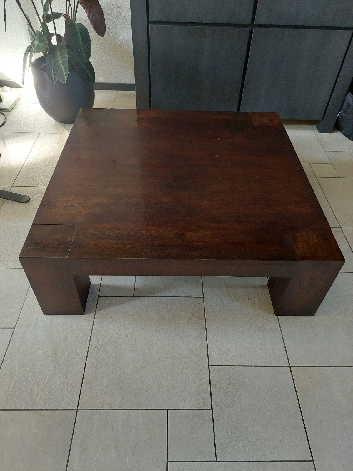 Salontafel Goossens serie Quint 110x110, Ophalen, Vierkant, 100 tot 150 cm, 100 tot 150 cm