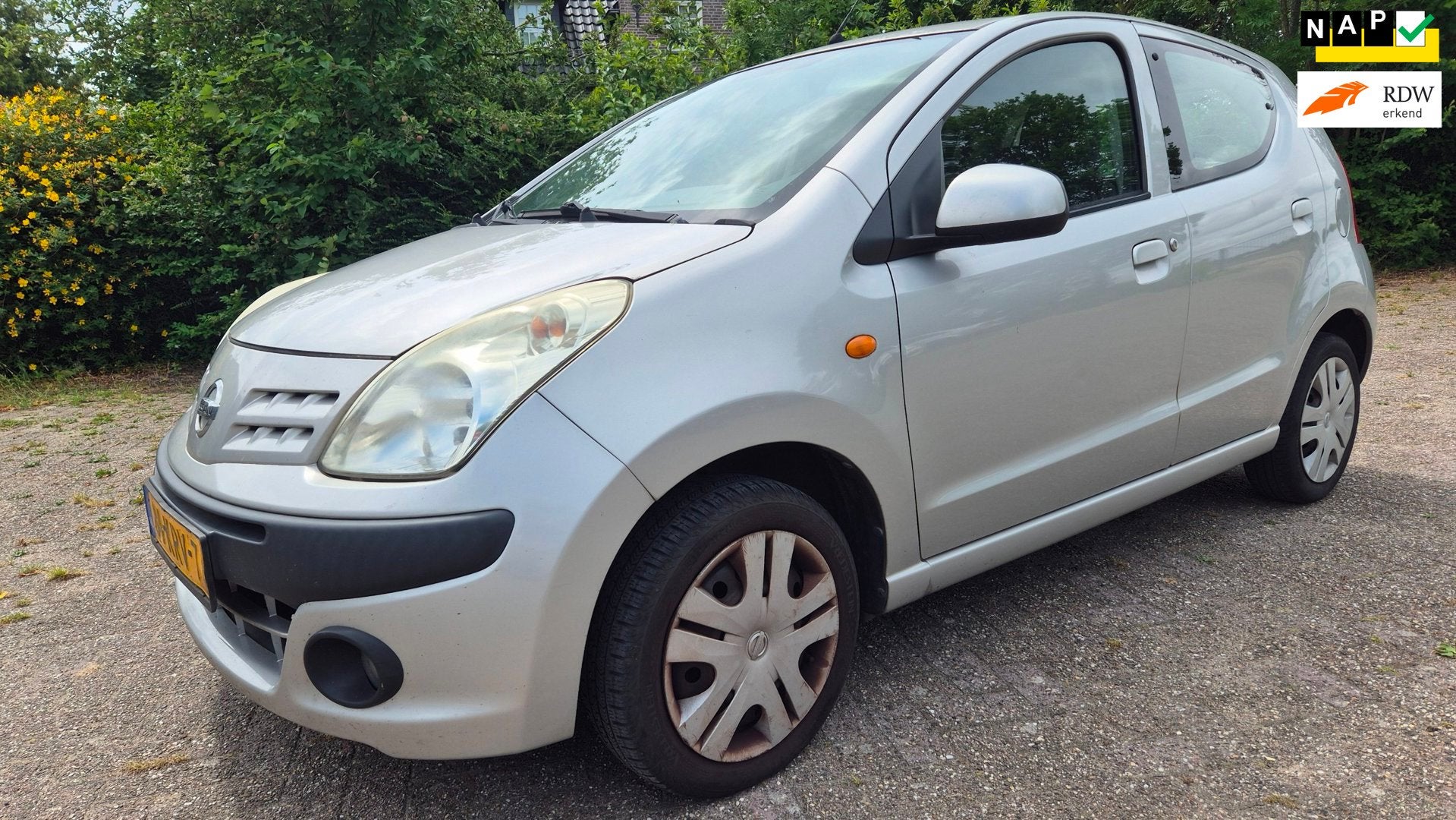Nissan Pixo 1.0 Acenta 5 DEURS APK KETTING NETJES, Voorwielaandrijving, Euro 5, Gebruikt, 200 kg