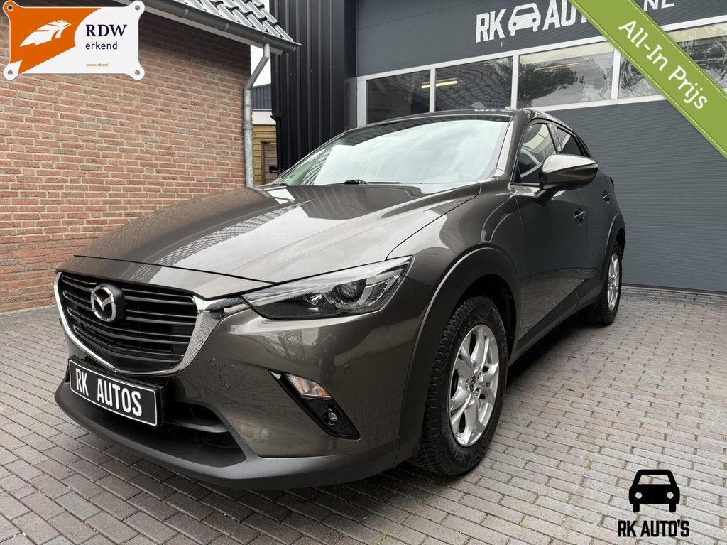 Mazda CX-3 2.0 SkyActiv-G 120 SkyLease GT / Trekhaak / AUT, Auto's, 1998 cc, Stof, Gebruikt, 4 cilinders
