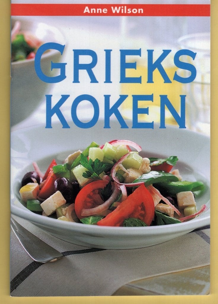 Grieks Koken - Anne Wilson BOEK 9789054262336, Ophalen of Verzenden, Zo goed als nieuw, Anna Wilson