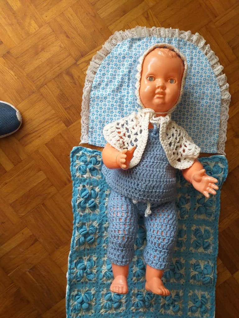 verzamelen pop groot 60 cm  aangekleed accessoiers, Ophalen of Verzenden, Zo goed als nieuw, Pop