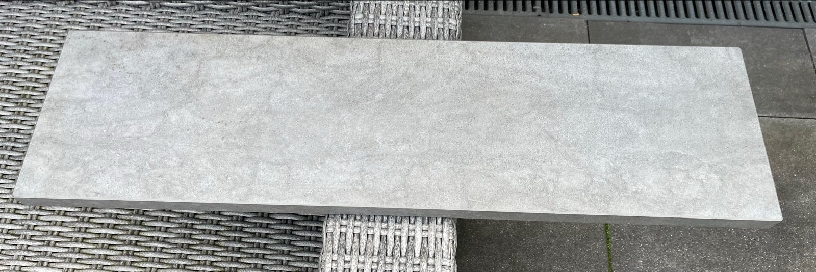 Keramiek Blad - Steen/Beton Grijs Look, Huis en Inrichting, Ophalen of Verzenden, Nieuw