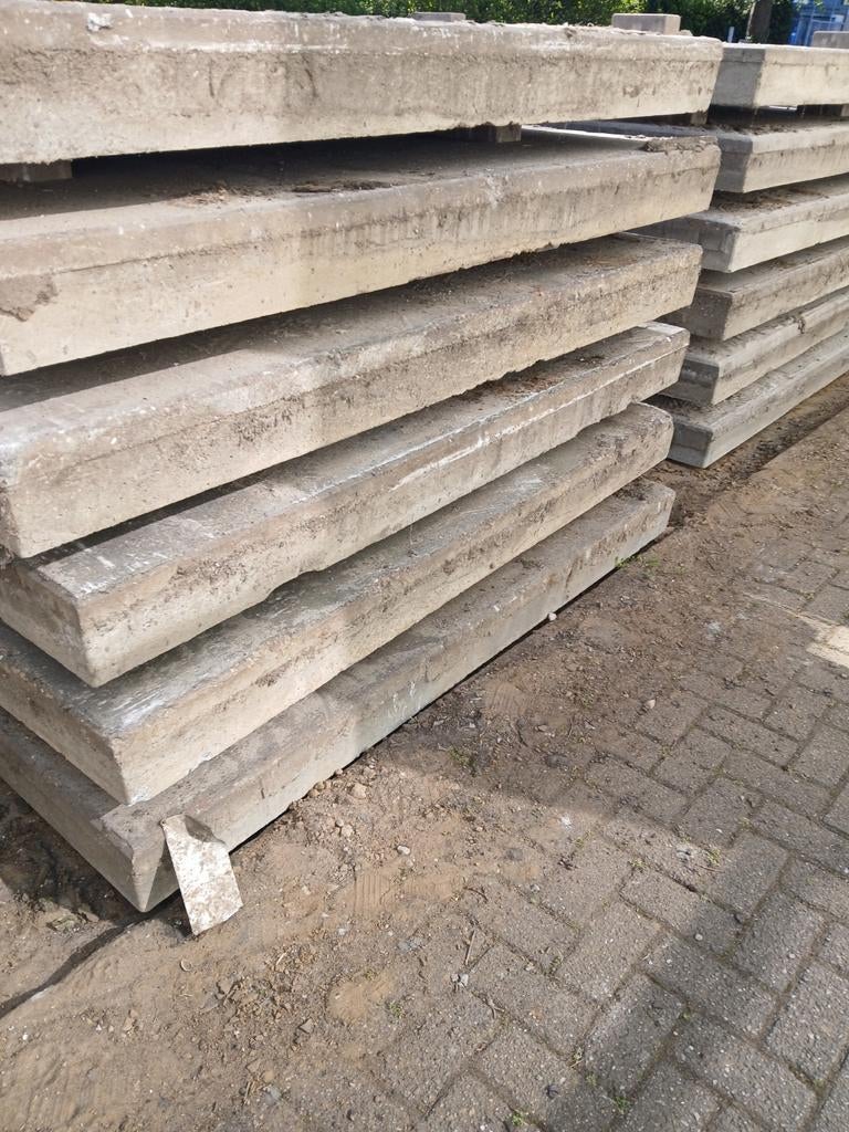 Betonplaten., Ophalen of Verzenden, Gebruikt