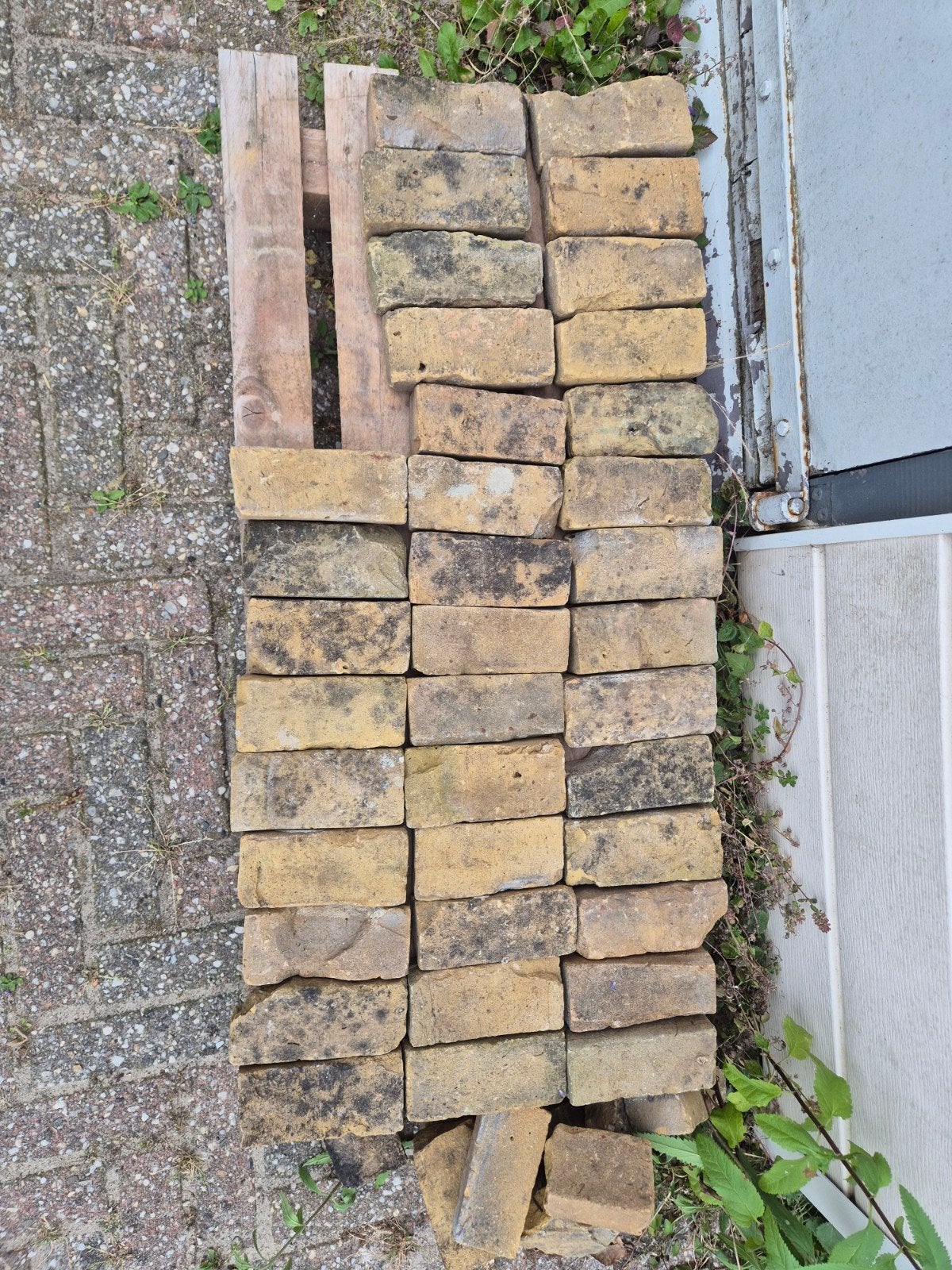 IJsselsteentjes Dwergformaat - Authentieke Gevelstenen, Ophalen, Gebruikt, Bakstenen