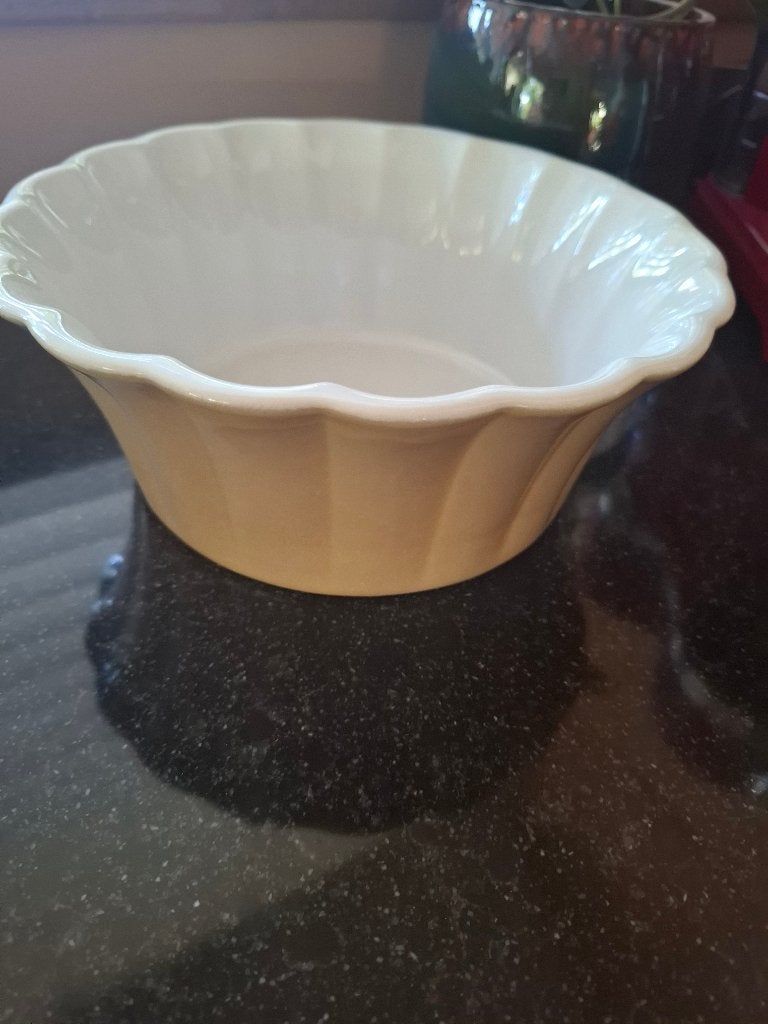 Ronde ovenschaal, Ophalen, Nieuw, Steen/keramiek