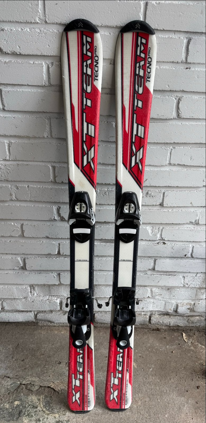TecnoPro XT Team S110 ski's voor kinderen (110 cm), Ophalen, 100 tot 140 cm, Carve, Skiën