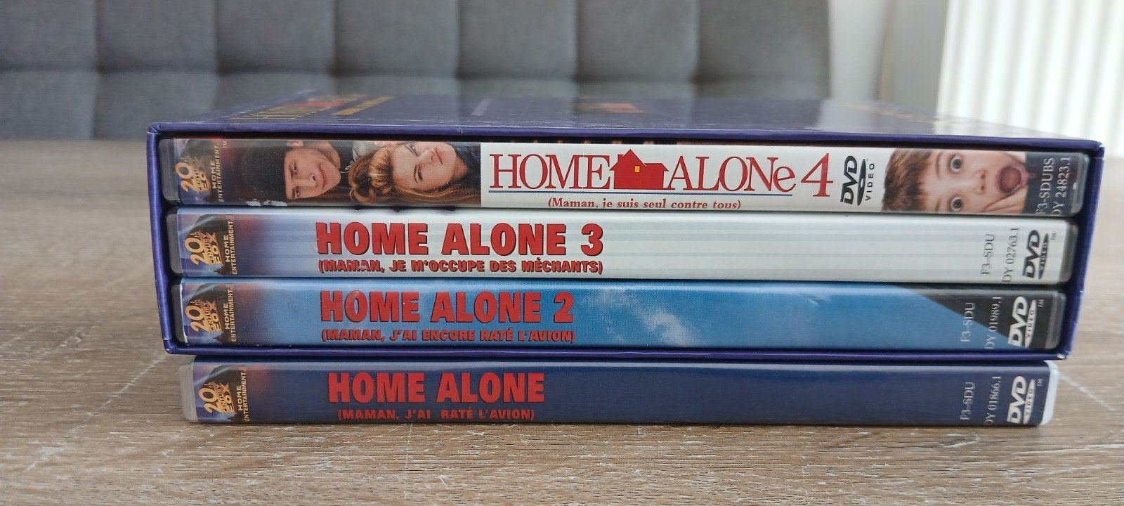 1 2 3 4 Home Alone DVD set Macaulay Culkin, Cd's en Dvd's, Dvd's | Klassiekers, Engels, Alle leeftijden, Inclusief doosje, Nederlands