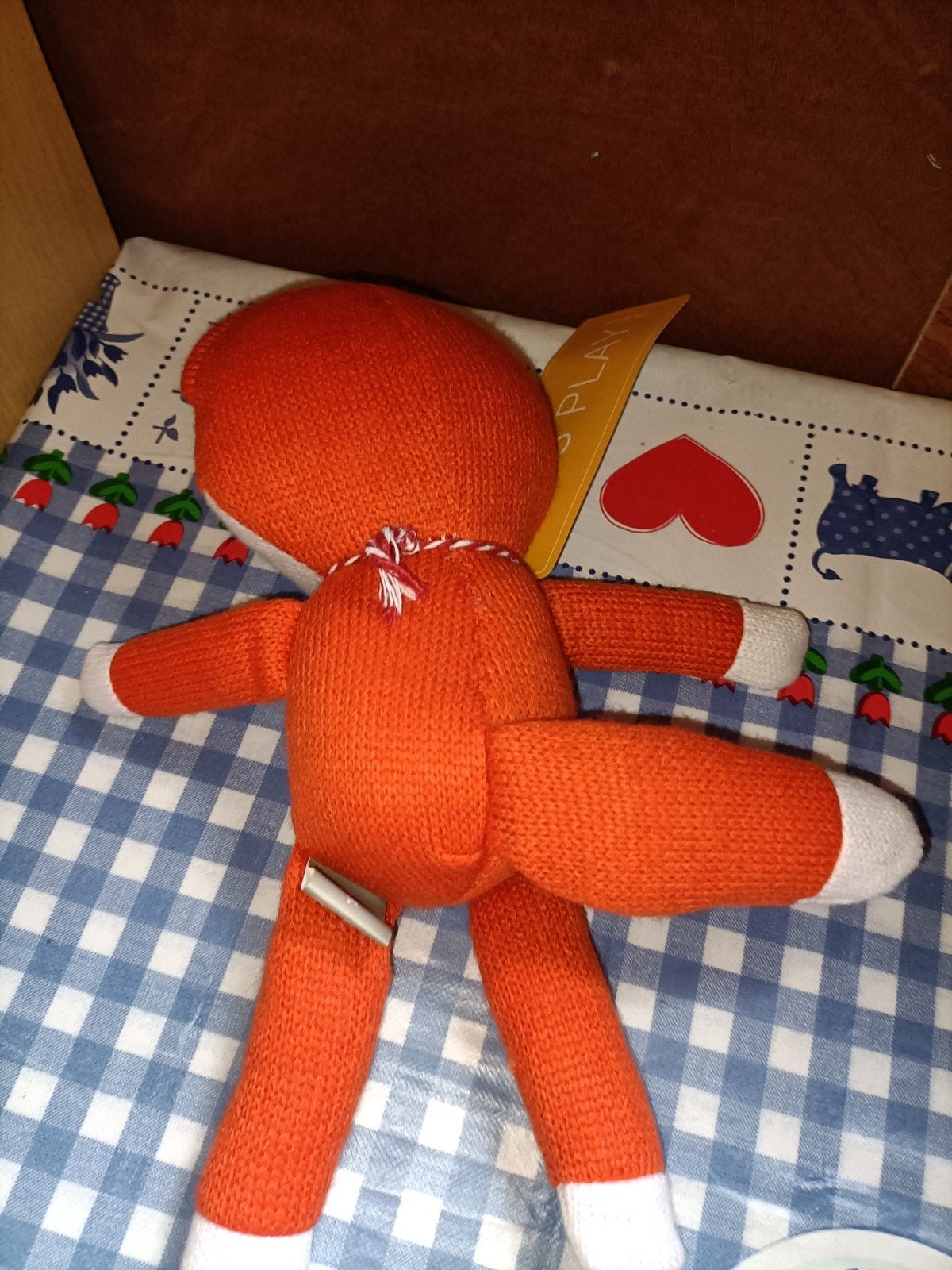 Blokker vos knuffel nieuw met kaartje 30 cm groot, Ophalen of Verzenden, Overige typen