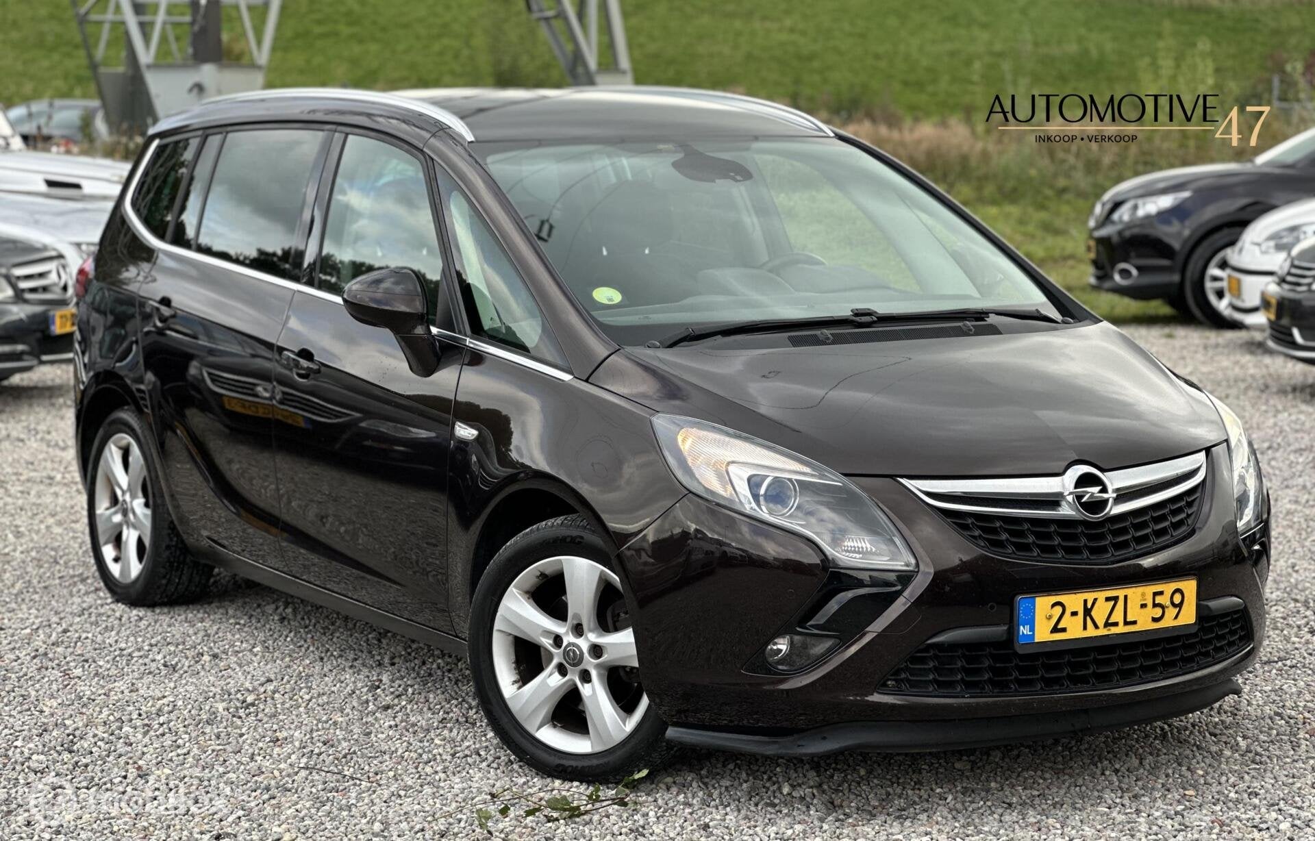 Opel Zafira Tourer 1.6 CDTI Business+, Auto's, Voorwielaandrijving, 136 pk, Gebruikt, Bruin
