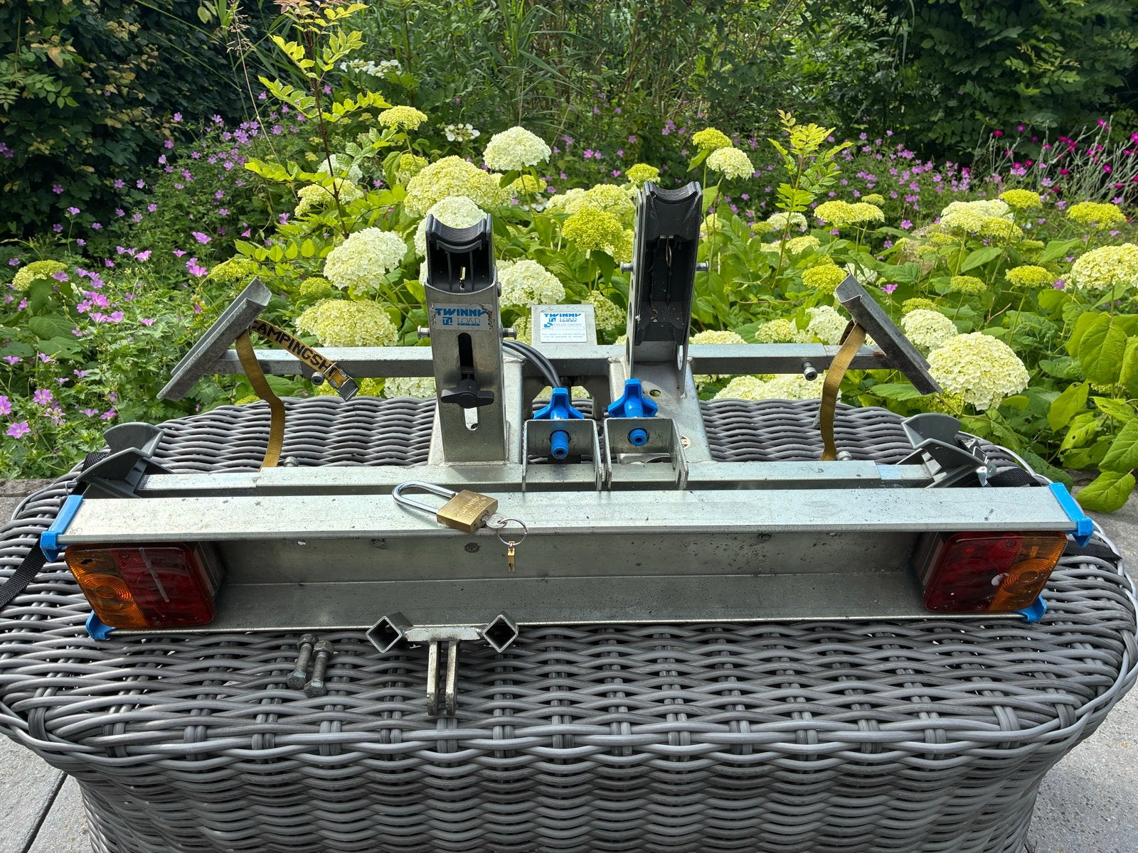 Twinny Load fietsendrager voor (afneembare) trekhaak, Ophalen, 2 fietsen, Gebruikt, Trekhaakdrager