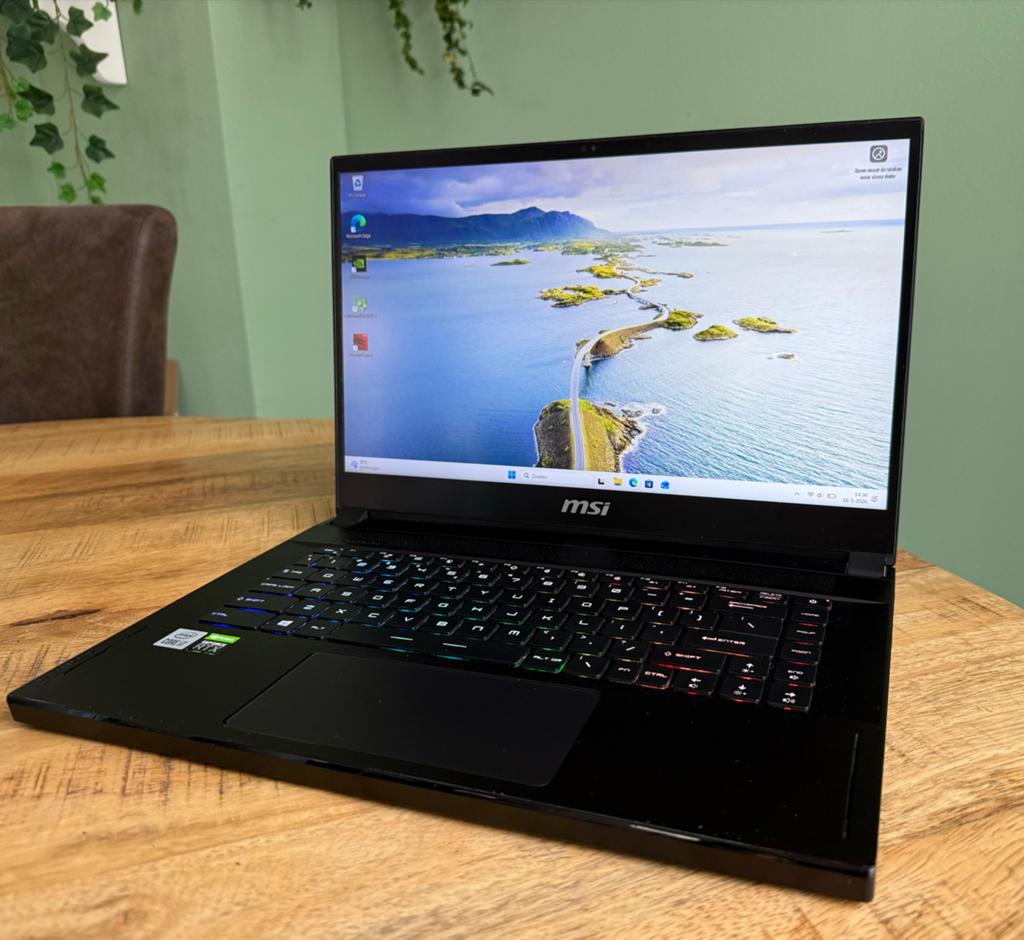 MSI GS66 Stealth 10UH-056NL gaming laptop, Computers en Software, Windows Laptops, 15 inch, Ophalen of Verzenden, Gaming, SSD