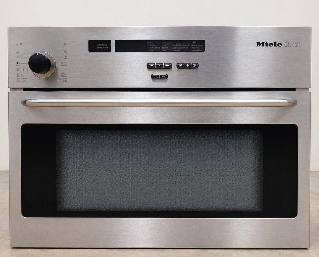 Miele H 186 MB Classic combi-oven / combimagnetron RVS
1200w, Minder dan 45 cm, Refurbished, Ophalen of Verzenden, Combi-oven
