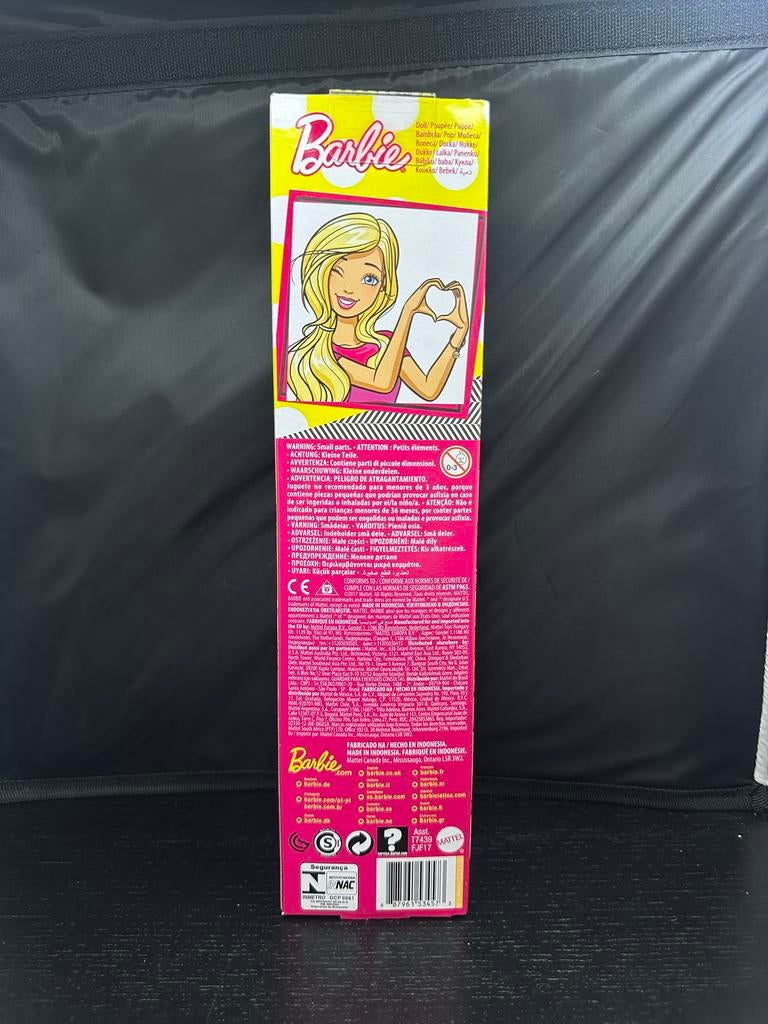 Barbie pop met Gele Jurk - Nieuw in Doos, Barbie, Z, Nieuw, Ophalen of Verzenden