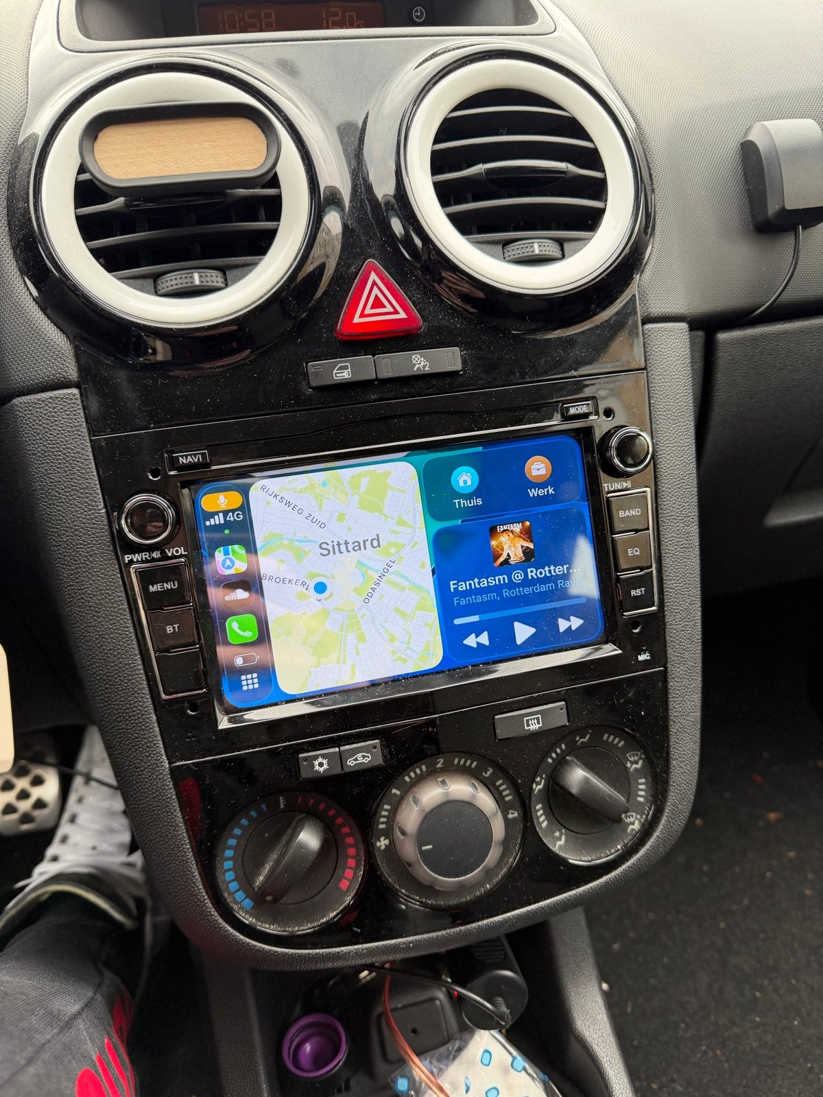 Opel corsa d apple carplay / android audio hoge kwaliteit, Auto diversen, Autoradio's, Ophalen, Nieuw