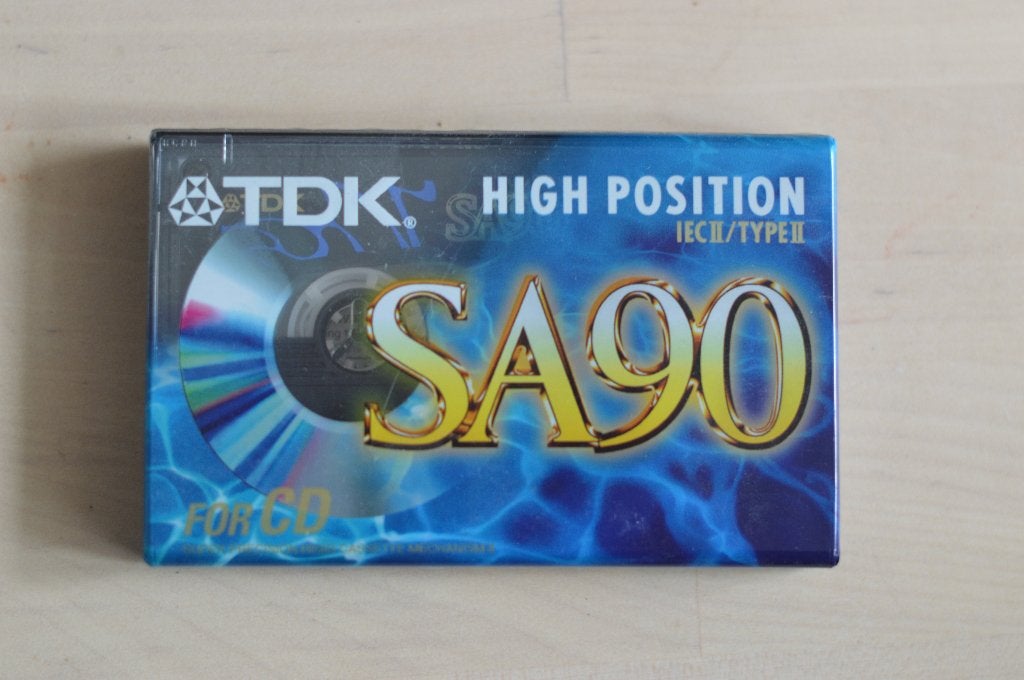 Cassette bandje TDK nieuw, Cd's en Dvd's, Cassettebandjes, Overige genres, 1 bandje, Ophalen of Verzenden, Nieuw in verpakking
