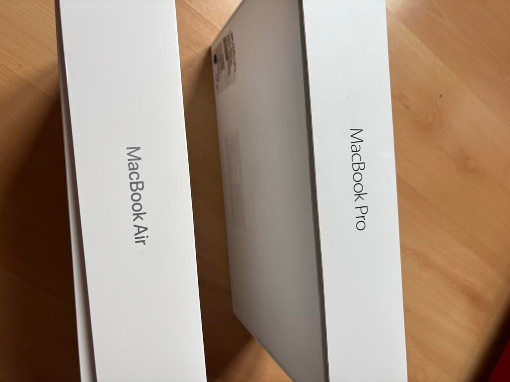 Apple MacBook Air en MacBook Pro dozen (leeg), Overige modellen, Minder dan 4 GB, Qwerty, Overige groottes