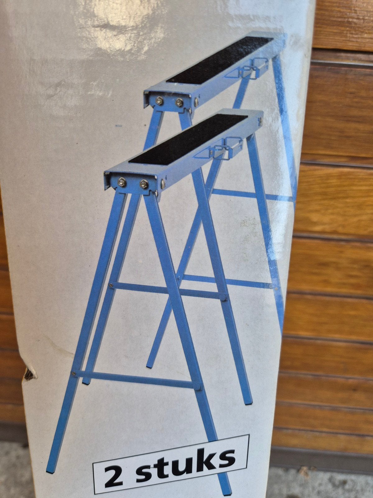 2 stuks metalen schraag, Ophalen, Nieuw, Overige typen, Minder dan 2 meter