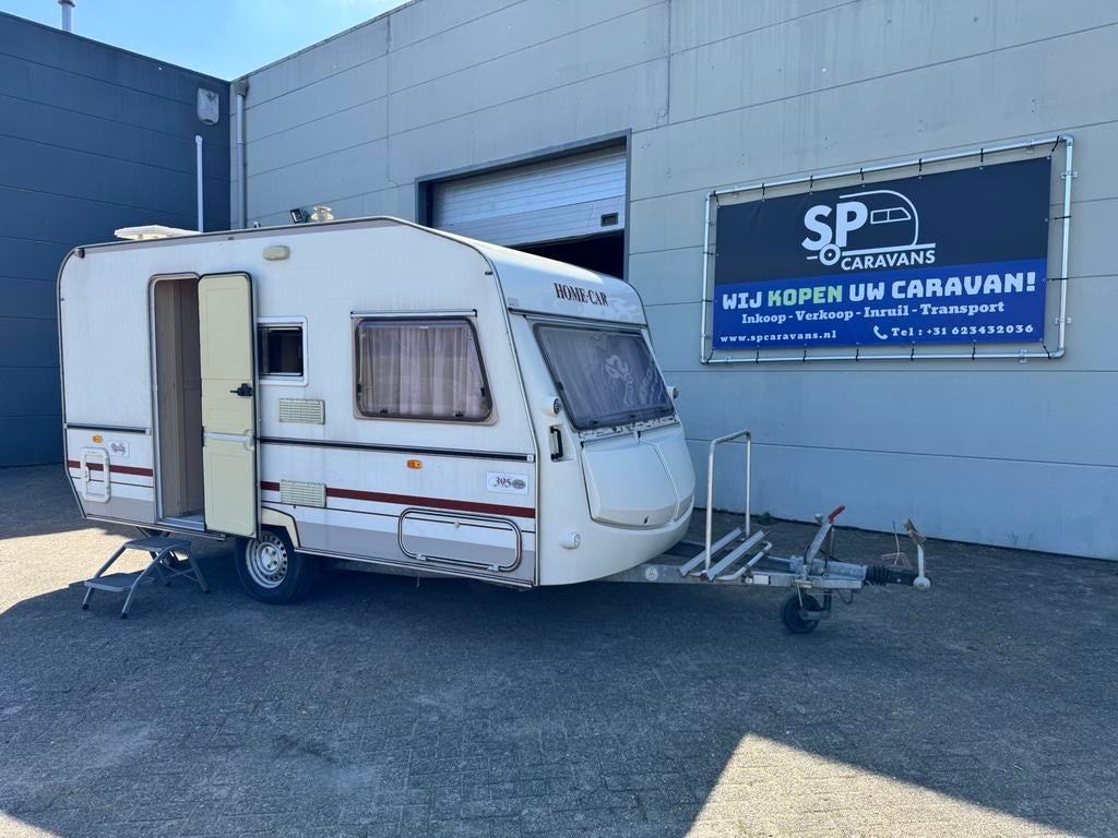 Caravan Home-Car 395H - Koopje/Export! Fietsendrager, Home-car, Standaardzit, Bedrijf, 750 - 1000 kg