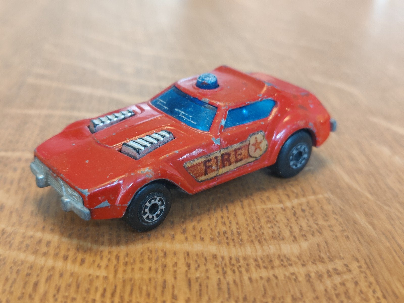 Matchbox Fire Chief Brandweer, Ophalen of Verzenden, Zo goed als nieuw, Bus of Vrachtwagen