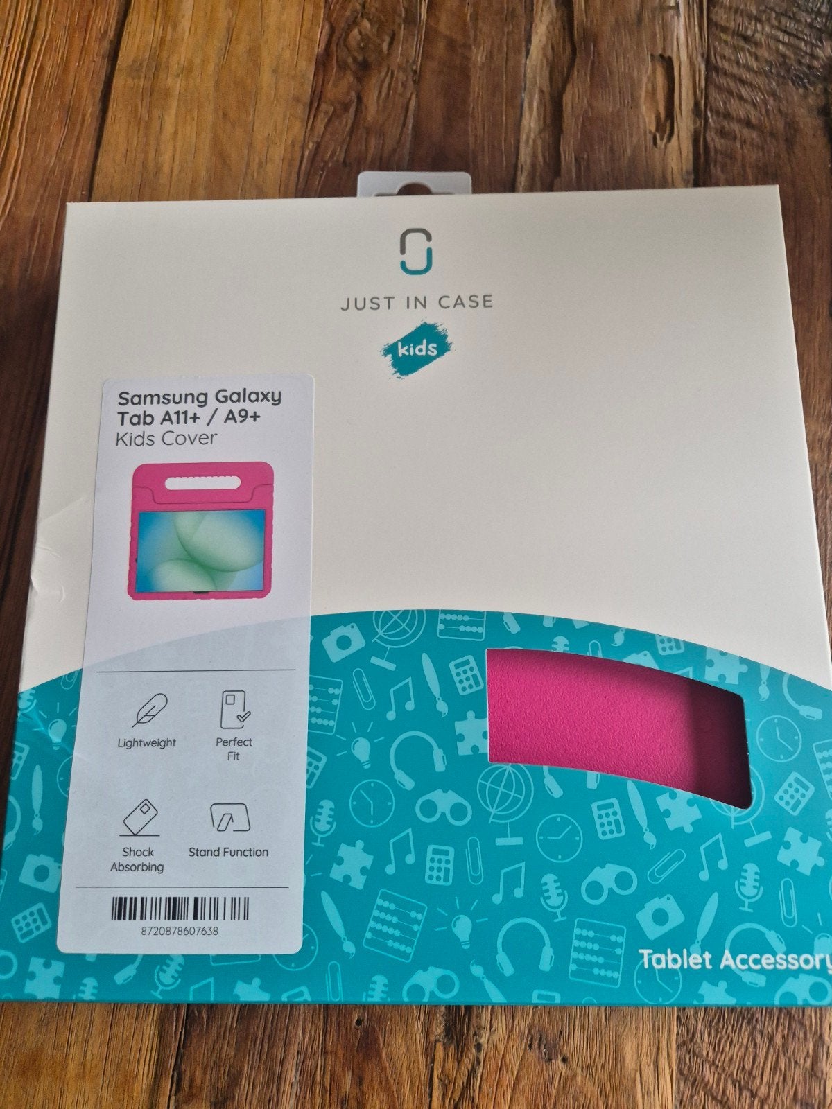 Just in Case Kids Cover voor Samsung Galaxy Tab A11+/A9+, Samsung Galaxy Tab A11+/A9+, Nieuw, Bescherming voor- en achterkant