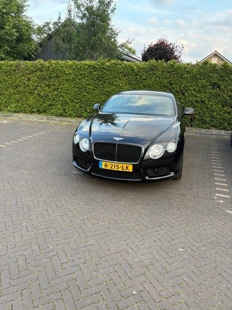 Bentley Continental GT Muliner  2013 Zwart, Auto's, Automaat, 2270 kg, Regensensor, 508 pk