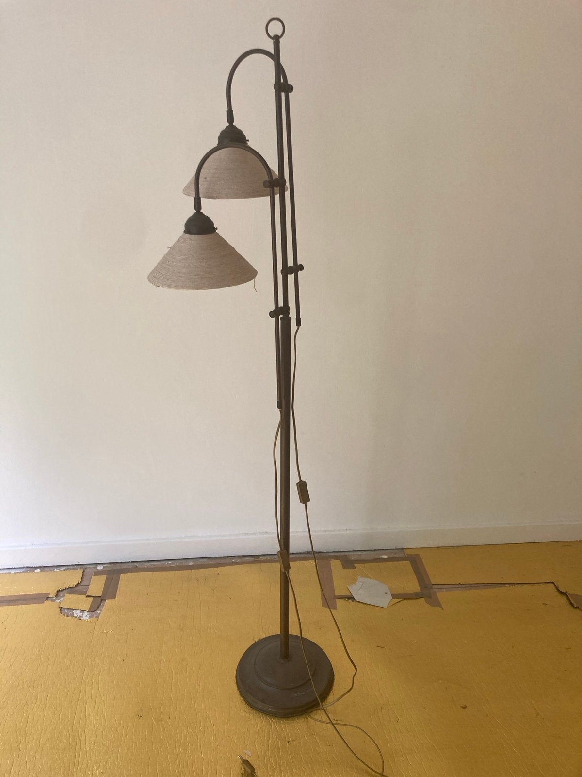 Messing lamp gratis op te halen, Ophalen, Gebruikt, E27 (groot), Metaal