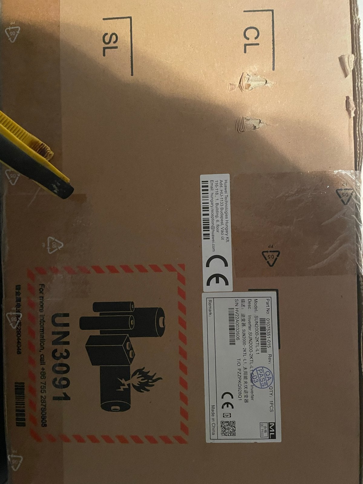 Nieuwe Huawei SUN2000-2KTL-L1 Solar Inverter, Ophalen of Verzenden, Nieuw, Overige typen