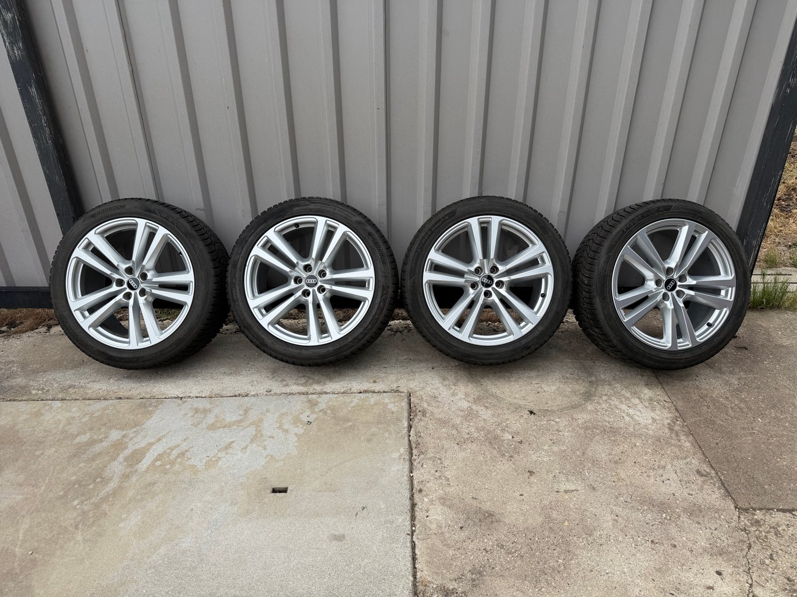 20 inch winterset Audi Q5 SQ5 - Hankook winterbanden, Auto-onderdelen, Banden en Velgen, Ophalen, Gebruikt, 255 mm, Banden en Velgen
